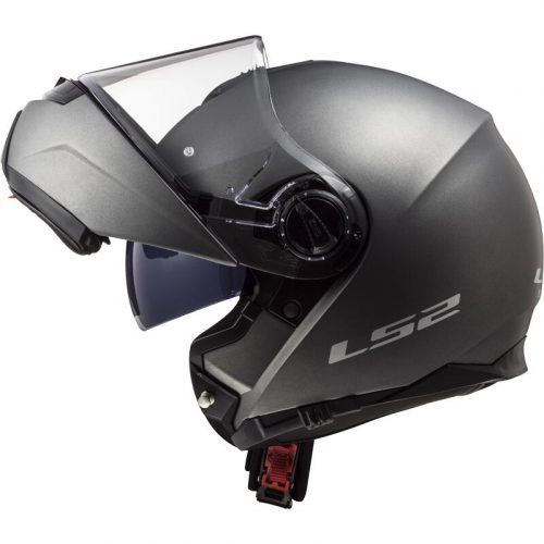 CASQUE STROBE MATT TITANIUM FF325 LS2 