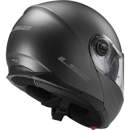 CASQUE STROBE MATT TITANIUM FF325 LS2 