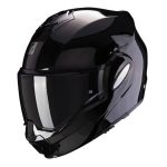 CASQUE EXO-TECH EVO SOLID NOIR GLOSSY SCORPION