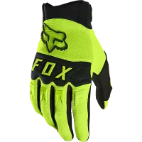 GANTS DIRTPAW CE JAUNE FOX