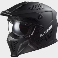 CASQUE DRIFTER SOLID MATT BLACK OF606 LS2