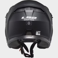 CASQUE DRIFTER SOLID MATT BLACK OF606 LS2