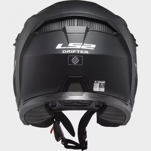 CASQUE DRIFTER SOLID MATT BLACK OF606 LS2