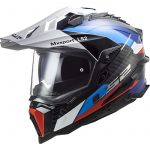 CASQUE EXPLORER CARBON FRONTIER BLACK BLUE C LS2