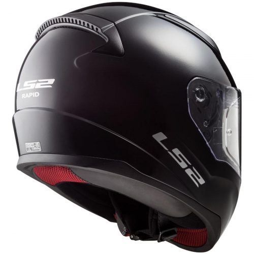 CASQUE RAPID SINGLE MONO MATT BLACK LS2