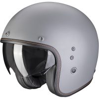 CASQUE BELFAST SOLID GRIS MAT SCORPION