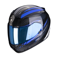 CASQUE EXO-390 STING NOIR-BLEU SCORPION