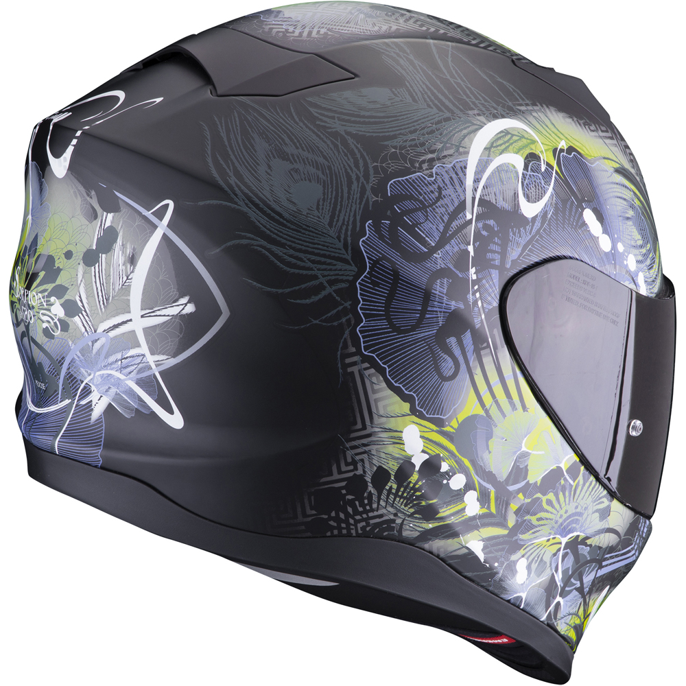 CASQUE EXO-520 EVO AIR MELROSE NOIR SCORPION