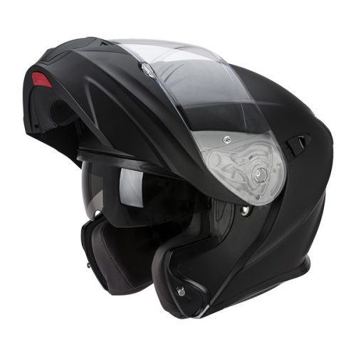 CASQUE EXO-920 SOLID NOIR MAT SCORPION