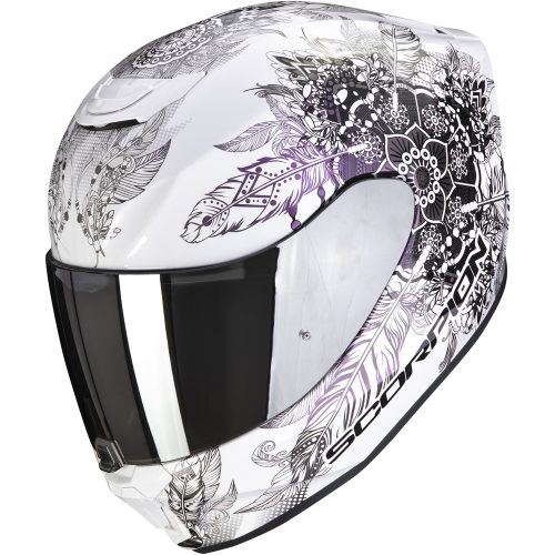 CASQUE EXO-391 DREAM BLANC-CAMELEON SCORPION