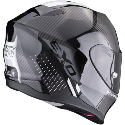 CASQUE EXO-520 EVO AIR LATEN NOIR-BLANC SCORPION