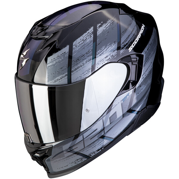CASQUE SCORPION EXO-520 EVO AIR MAHA NOIR-CAMELEON