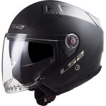 CASQUE INFINITY II SOLID NOIR MAT LS2