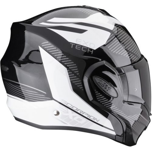 CASQUE EXO-TECH EVO ANIMO NOIR-BLANC SCORPION