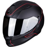 CASQUE EXO-510 AIR FRAME NOIR-ROUGE SCORPION