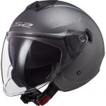 CASQUE TWISTER II SINGLE MONO MATT TITANIUM OF573 LS2