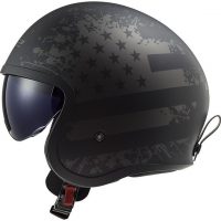 CASQUE SPITFIRE BLACK FLAG OF599 LS2