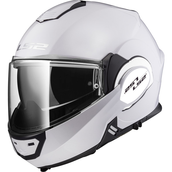 CASQUE VALIANT SOLID GLOSS WHITE FF399 LS2