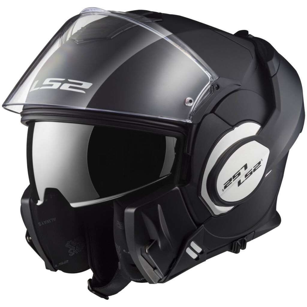 CASQUE VALIANT SOLID MAT BLACK FF399 LS2