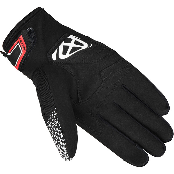 GANTS IXFLOW KNIT NOIR/BLANC IXON