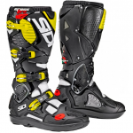 BOTTES CROSSFIRE 3 SRS BLANC/NOIR/JAUNE SIDI
