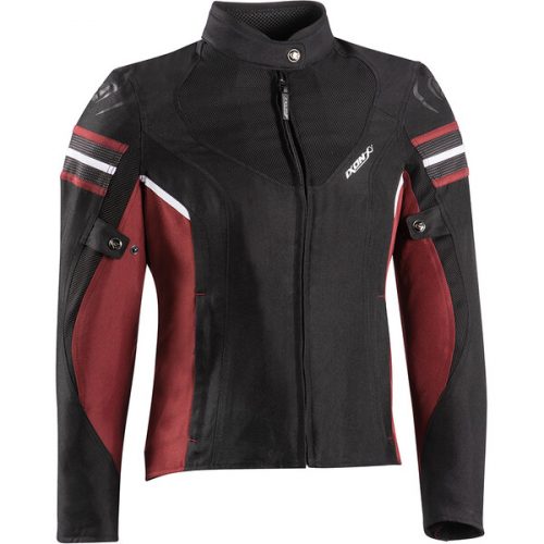 BLOUSON ILANA EVO LADY NOIR/BORDEAUX IXON