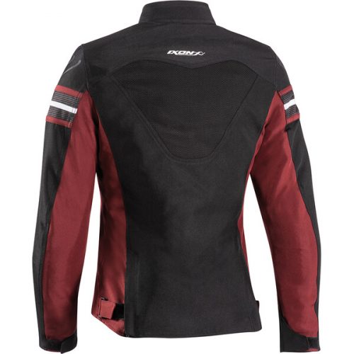 BLOUSON ILANA EVO LADY NOIR/BORDEAUX IXON
