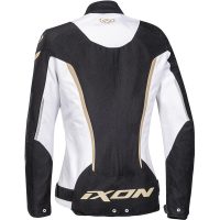 BLOUSON STRIKER NOIR/BLANC/OR FEMME IXON