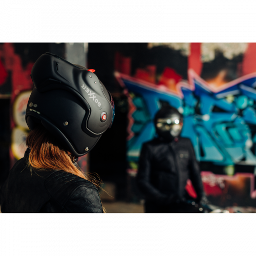 CASQUE BOXXER R09 NOIR MAT ROOF