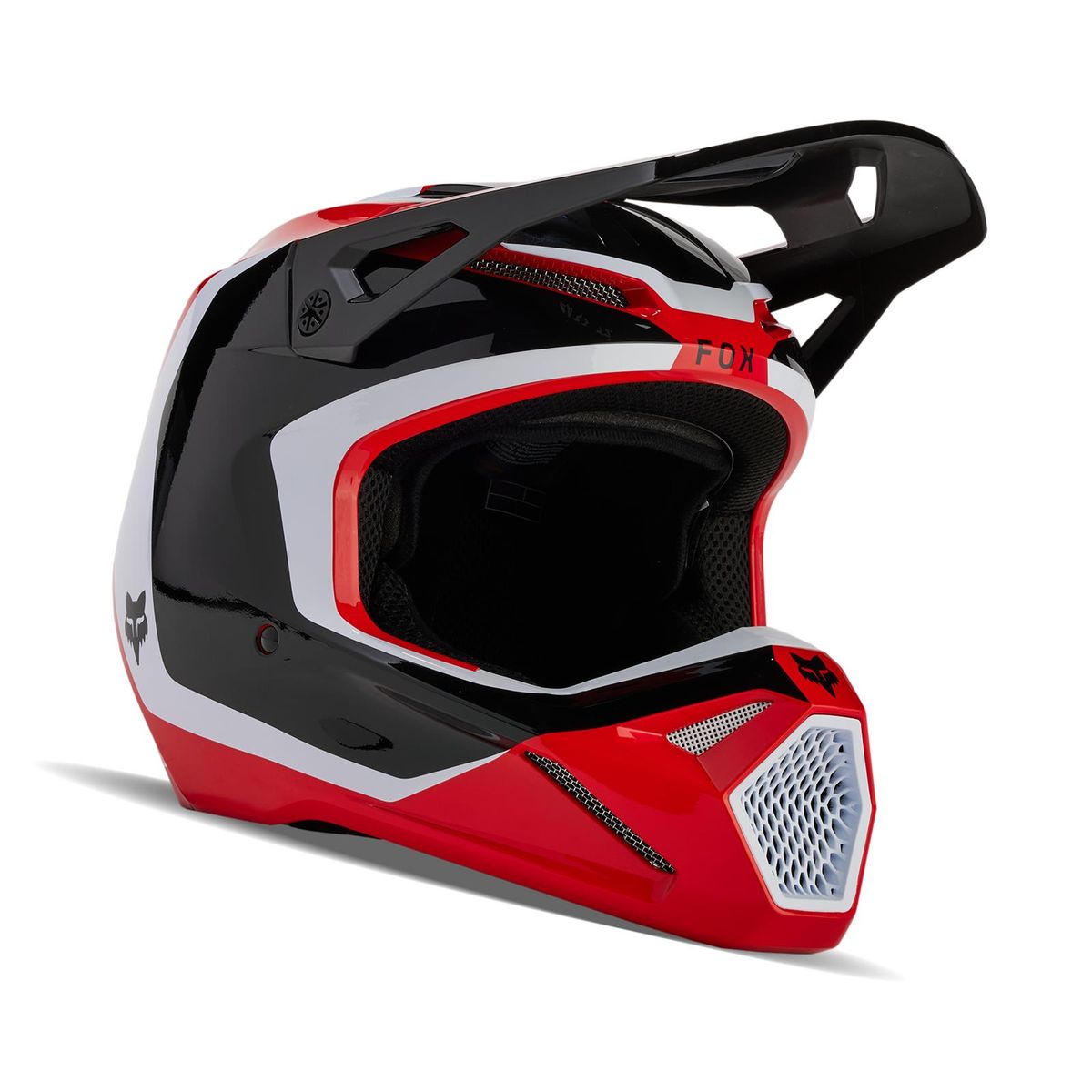 CASQUE V1 NITRO ROUGE FOX