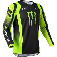 MAILLOT 180 MONSTER NOIR-VERT FOX