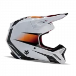 CASQUE V1 FLORA BLANC-NOIR FOX