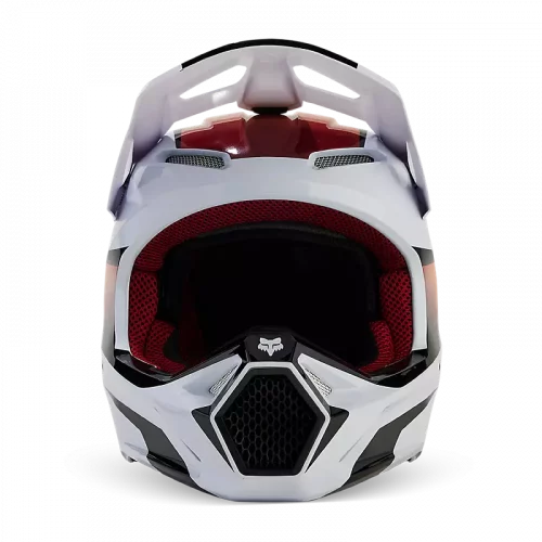 CASQUE V1 FLORA BLANC-NOIR FOX