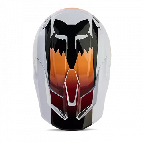 CASQUE V1 FLORA BLANC-NOIR FOX