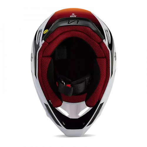 CASQUE V1 FLORA BLANC-NOIR FOX