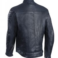 BLOUSON CUIR SPARK NAVY IXON 