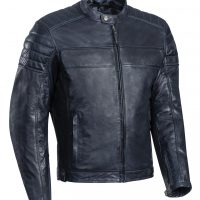 BLOUSON CUIR SPARK NAVY IXON 