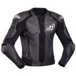 BLOUSON CUIR VENDETTA JK EVO NOIR/BLANC IXON