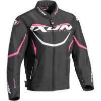 BLOUSON SPRINTER ENFANT NOIR/ROSE IXON