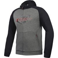 SWEAT MOTO TOUCHDOWN NOIR/ANTHRACITE IXON