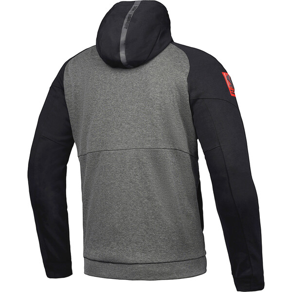 SWEAT MOTO TOUCHDOWN NOIR/ANTHRACITE IXON