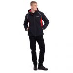 VESTE SOFTSHELL YAMAHA REVS NOIR/ROUGE