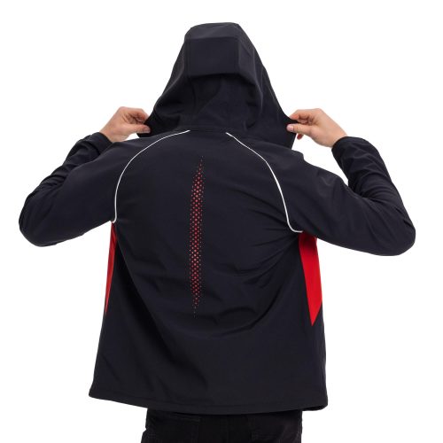 VESTE SOFTSHELL YAMAHA REVS NOIR/ROUGE