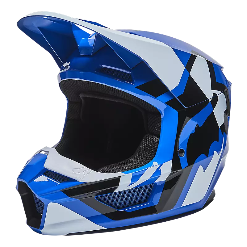 CASQUE FOX V1 LUX BLUE