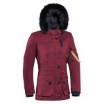 BLOUSON IXON ONTARIO LADY BORDEAUX