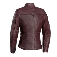 BLOUSON CUIR IXON SPARK LADY BORDEAUX