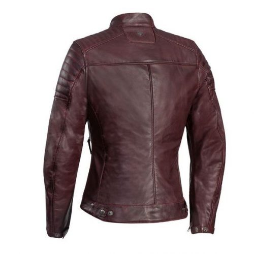 BLOUSON CUIR IXON SPARK LADY BORDEAUX