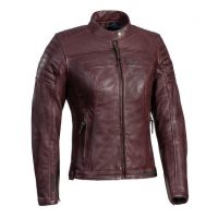 BLOUSON CUIR IXON SPARK LADY BORDEAUX