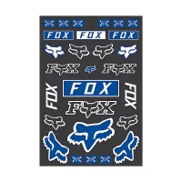 AUTOCOLLANT FOX HERITAGE BLEU