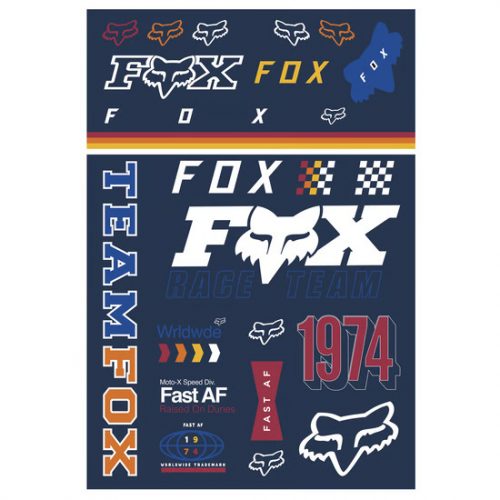 AUTOCOLLANT FOX HERITAGE MULTI